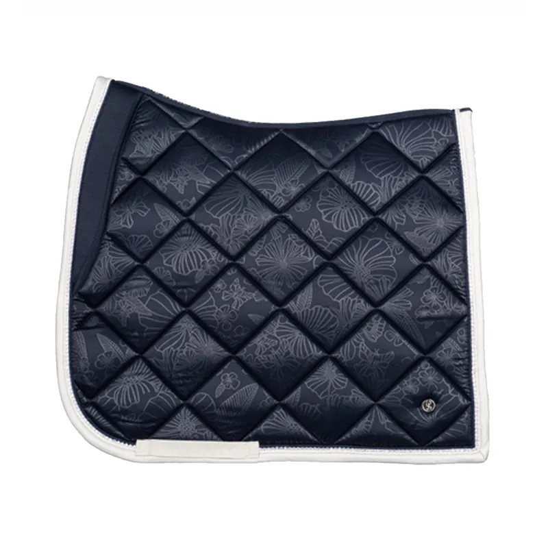 PS Of Sweden Floret Dressage Saddlepad - Navy